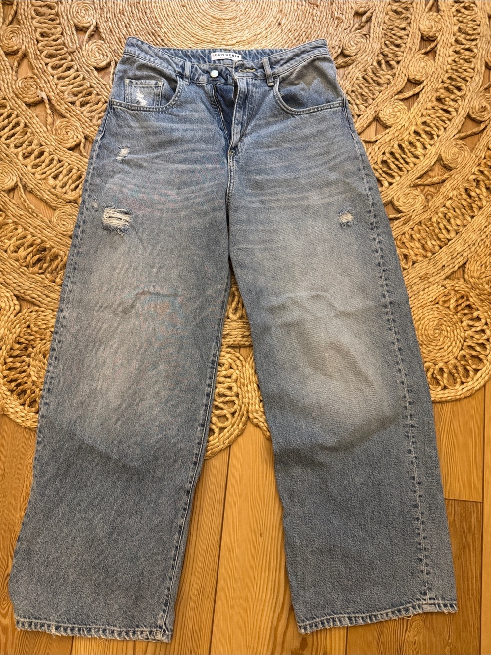 Icon Denim Poppy Wide-Leg Jeans